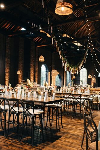 paisley and jade specialty event rentals at foundry tredegaar wedding