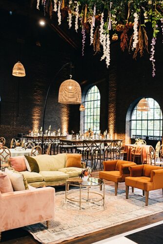 paisley and jade specialty event rentals at foundry tredegaar wedding