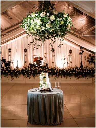 paisley and jade specialty rentals for elegant neutral country club of virginia wedding