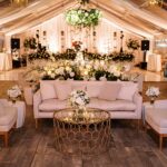 paisley and jade specialty rentals for elegant neutral country club of virginia wedding