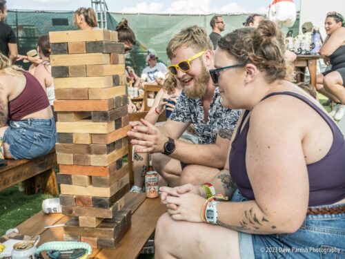 wooden lawn games for events and festivals