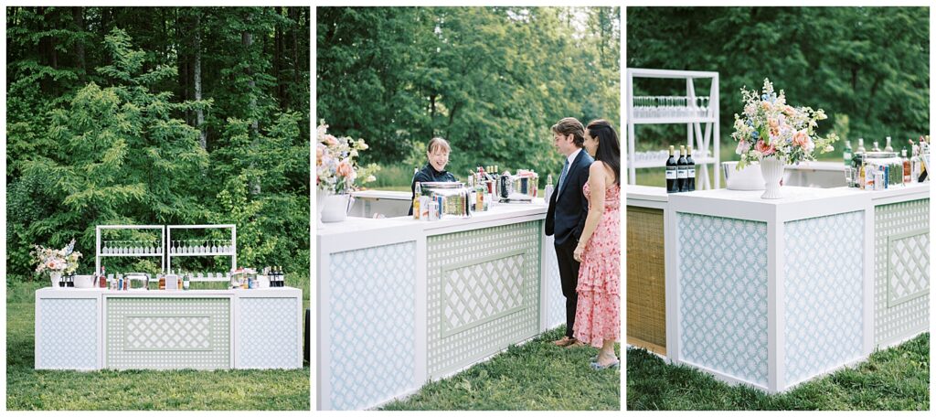 custom bar virginia wedding 