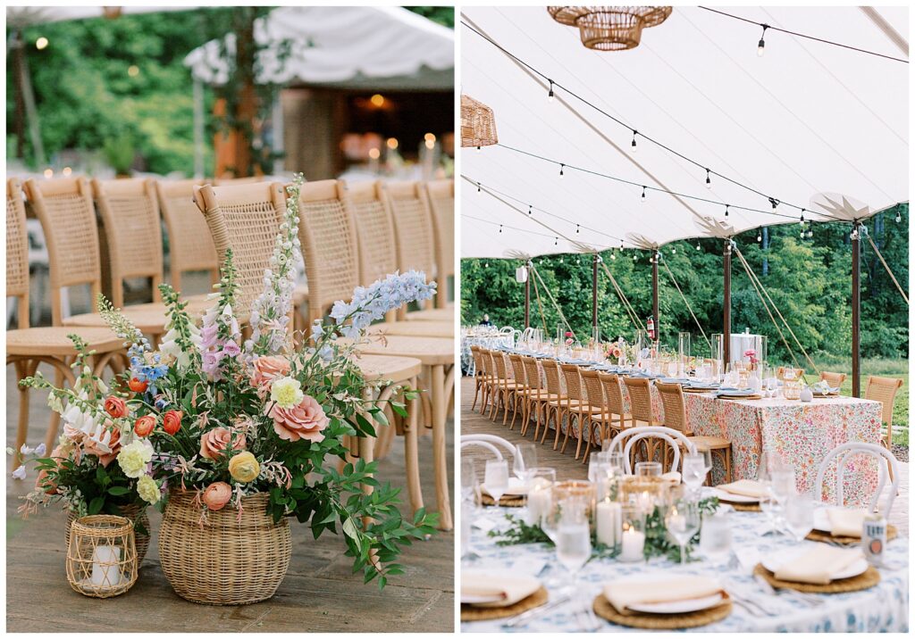 southern wedding details