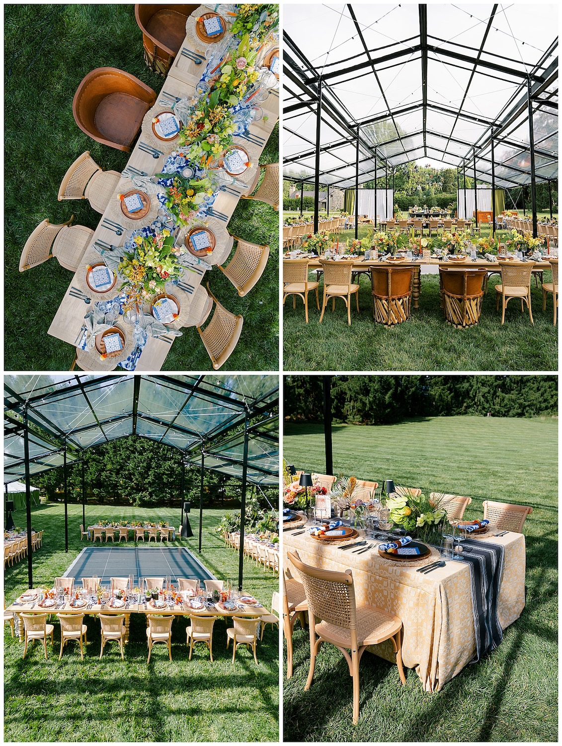 Glenstone Gardens Wedding reception 