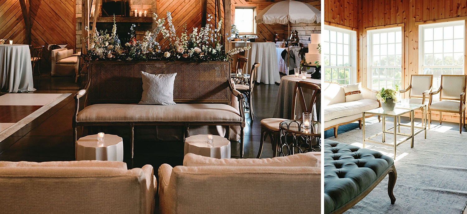 Mt. Ida Wedding Lounge Area