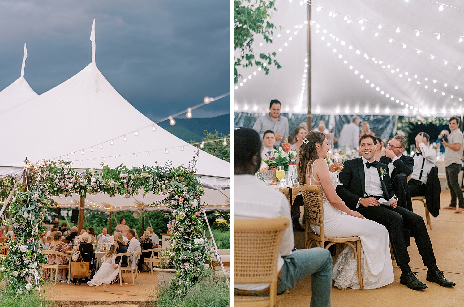 Pharsalia wedding reception