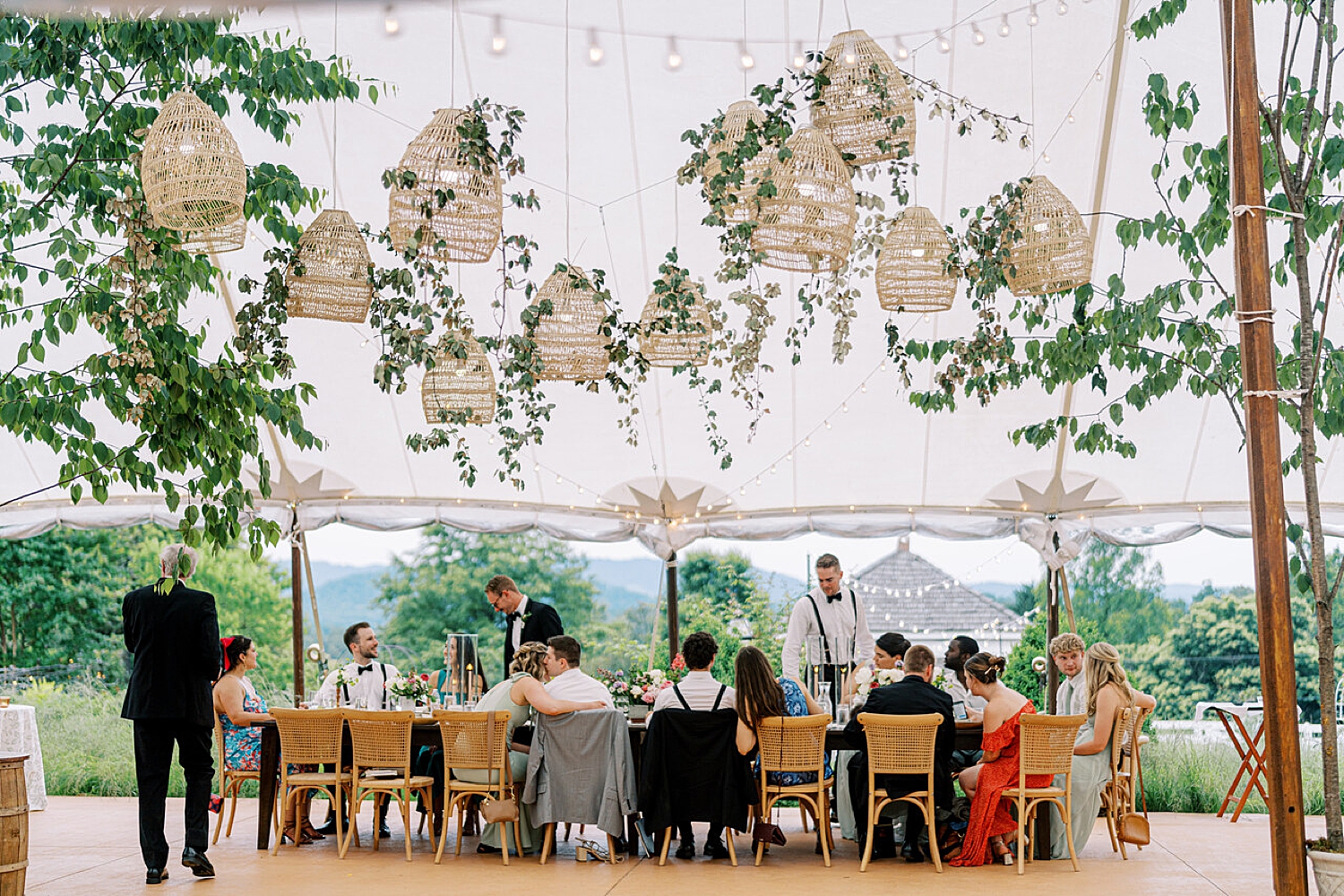 tented reception