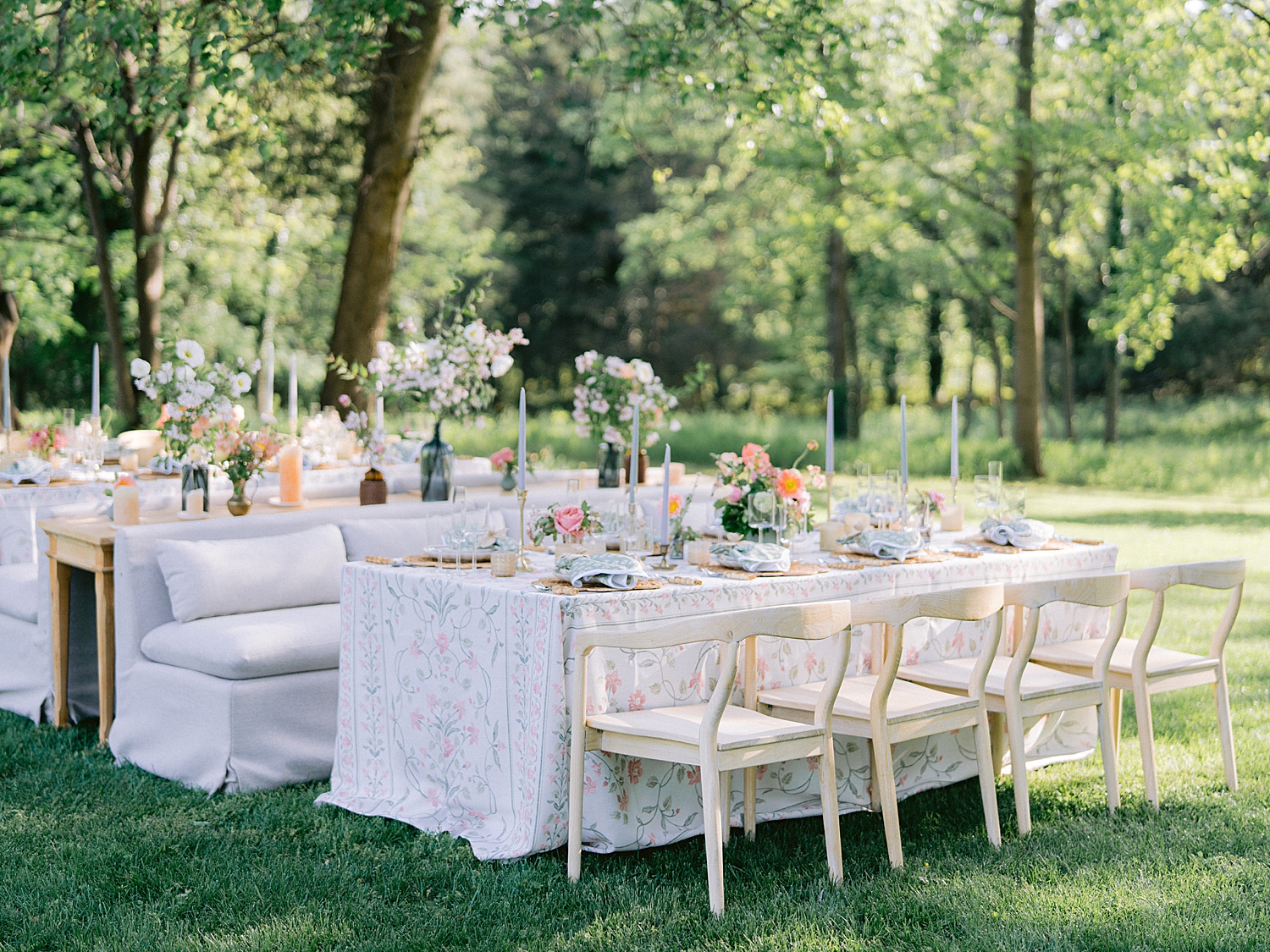 wedding dining setups