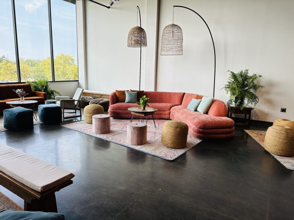 modern event lounge