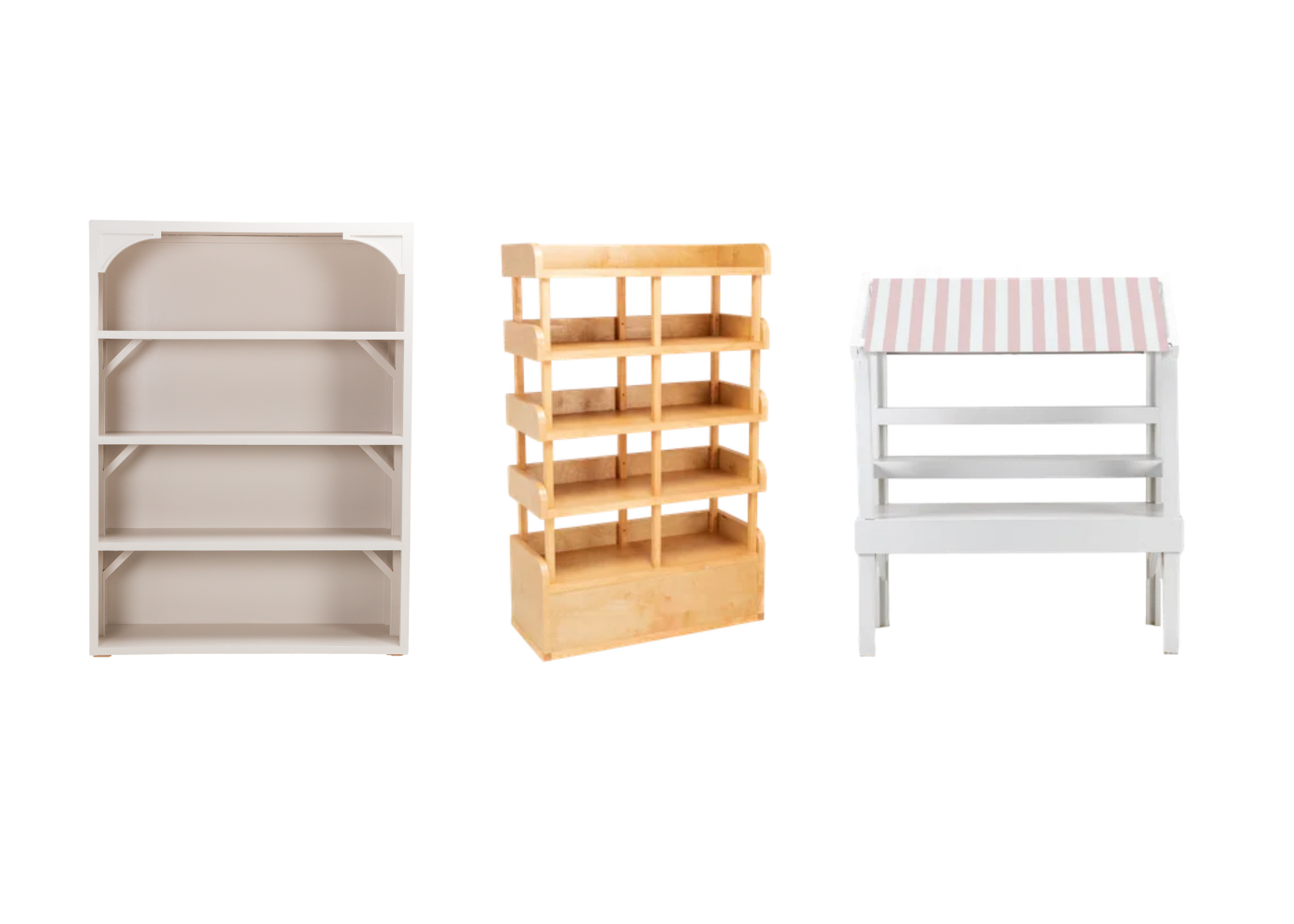 Rental Collection - Shelving, Back Bars, & Display Pieces