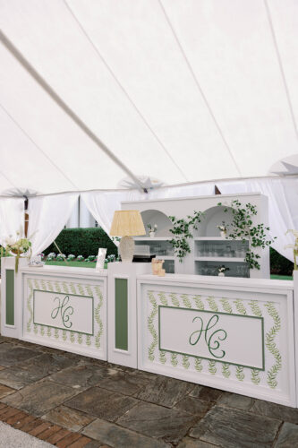Customizable Estate Bar with Shadow Box Bar + Estate Columns