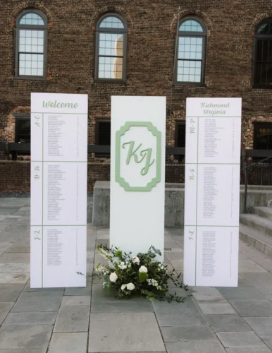 escort card display
