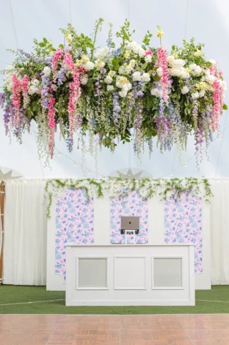 Custom DJ Backdrop
