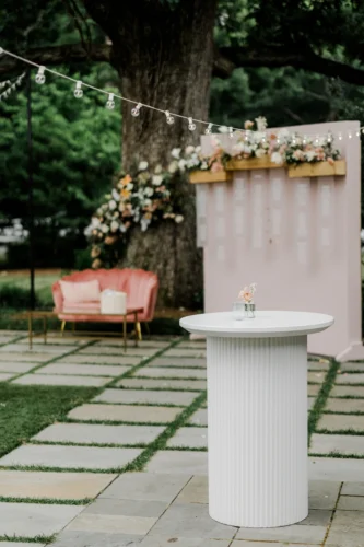 Cocktail Table and Seating Display
