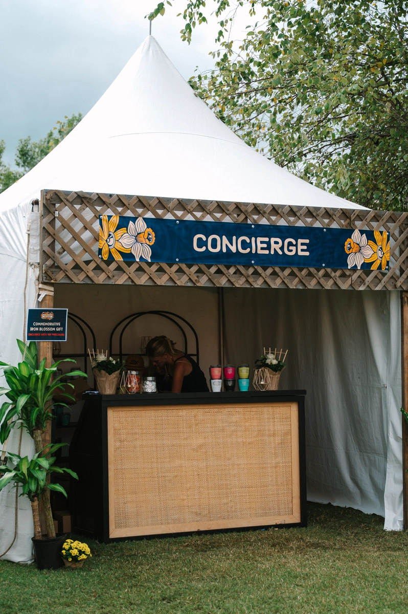 Iron Blossom Music Festival Concierge
