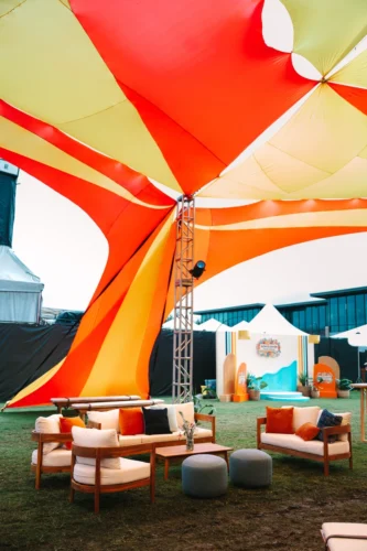 Iron Blossom Music Festival Lounge