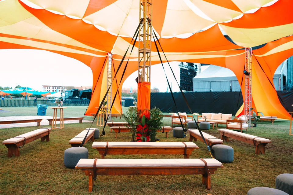 Iron Blossom Music Festival Lounge