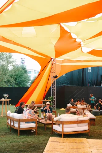 Iron Blossom Music Festival Lounge