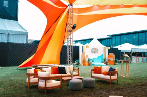 Iron Blossom Music Festival Lounge