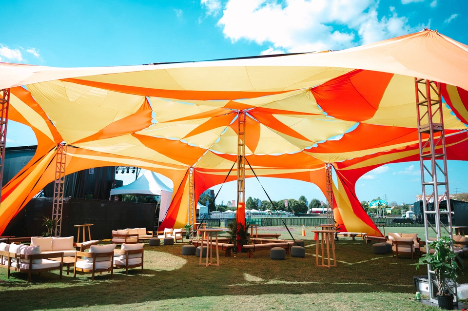 Iron Blossom Music Festival Lounge