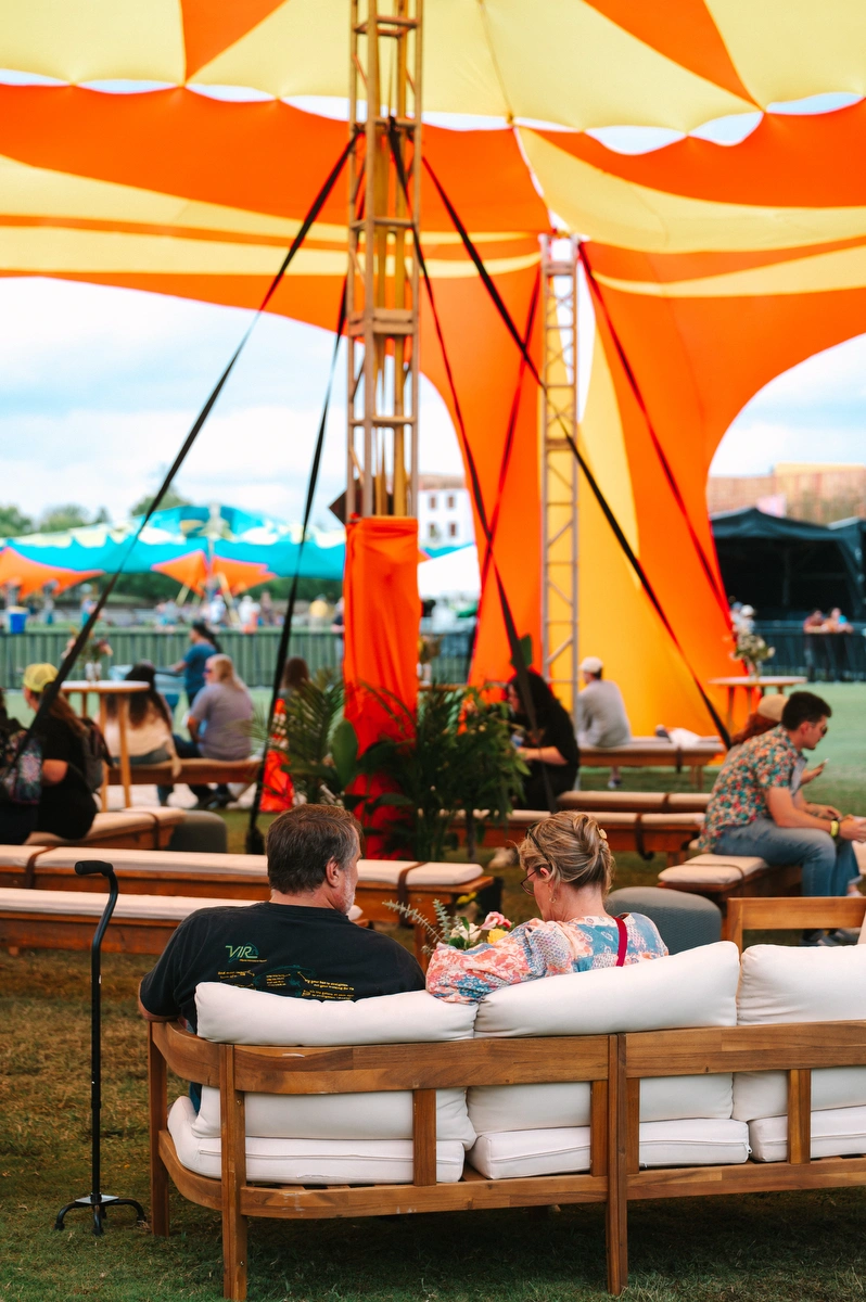 Iron Blossom Music Festival Lounge