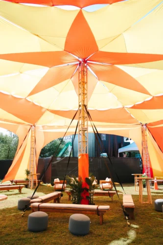 Iron Blossom Music Festival Lounge