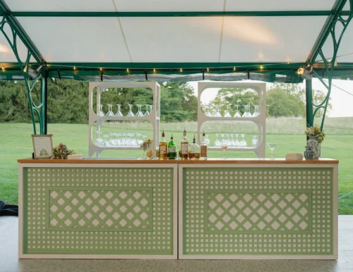 sage green lattice