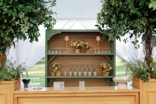 artichoke green shelving