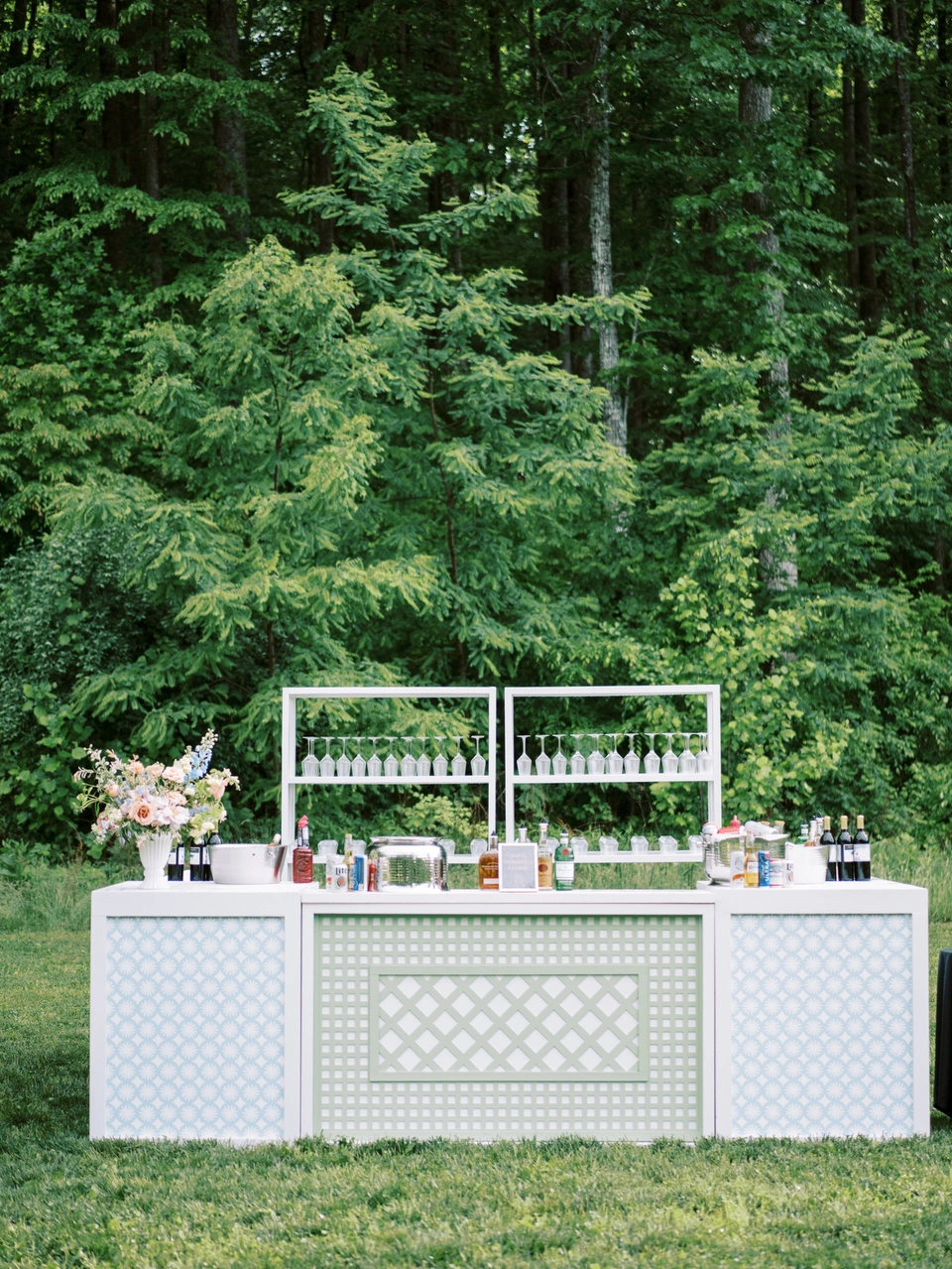sage green lattice