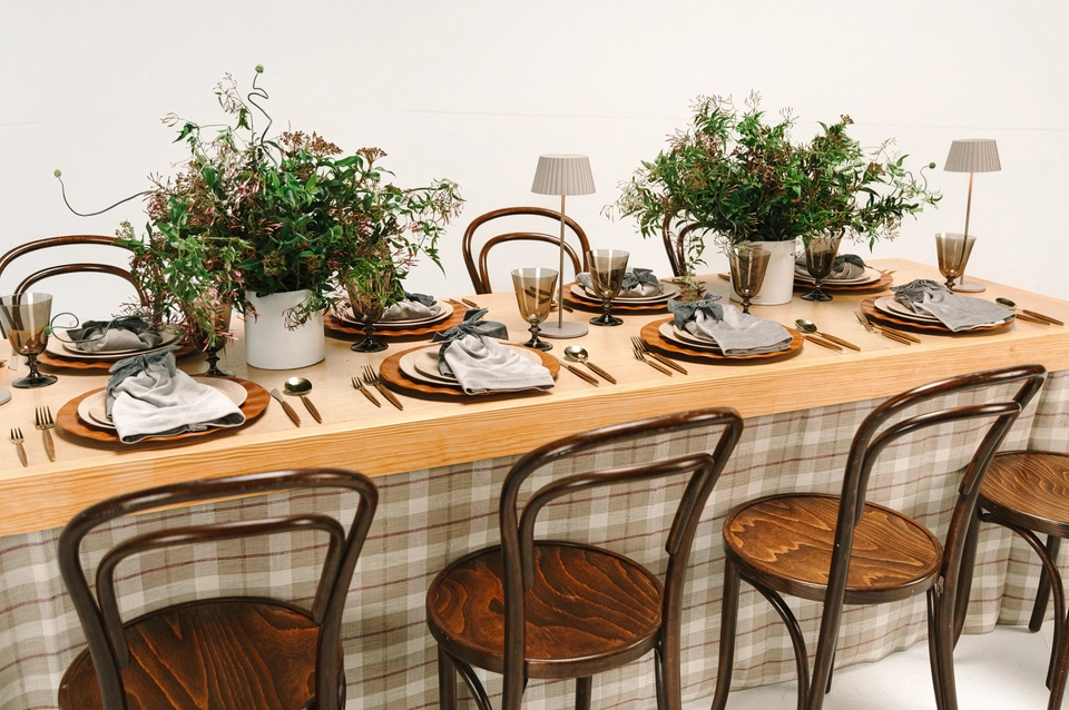 wood table topper