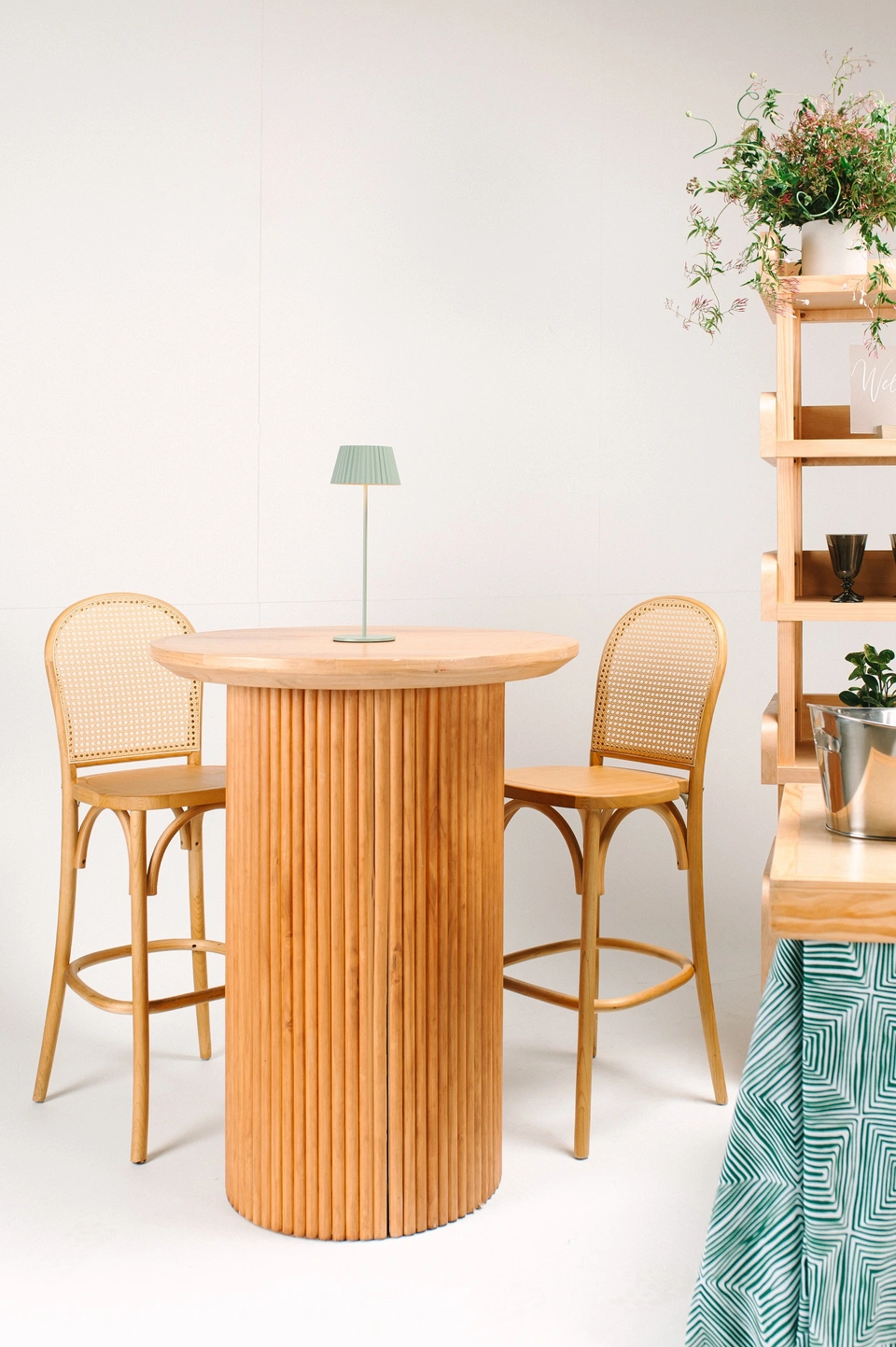 wood table topper