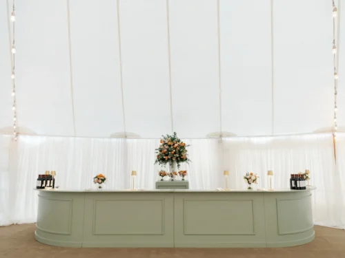 sage green bar