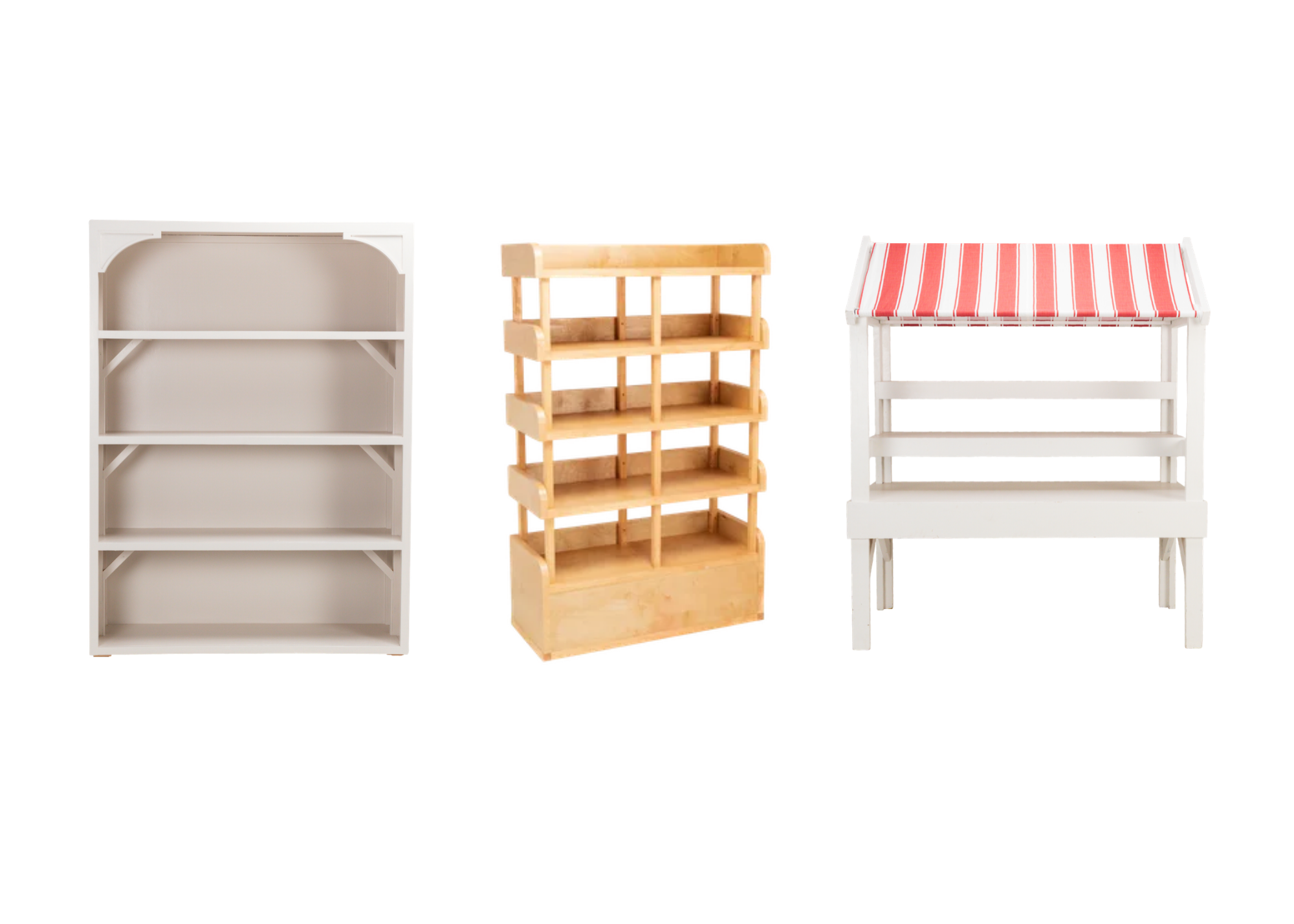 Rental Collection - Shelving, Back Bars, & Display Pieces